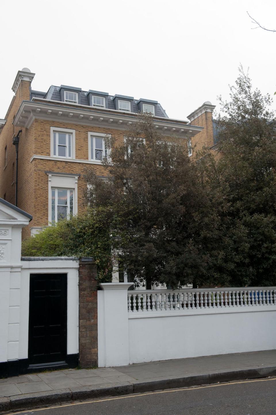 An exterior view of one of the three multi-million pound villas in Boltons Place, Chelsea (GLENN COPUS / Evening Standard)