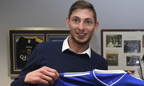 Cardiff City’s Sala has been confirmed as being on board the missing flight