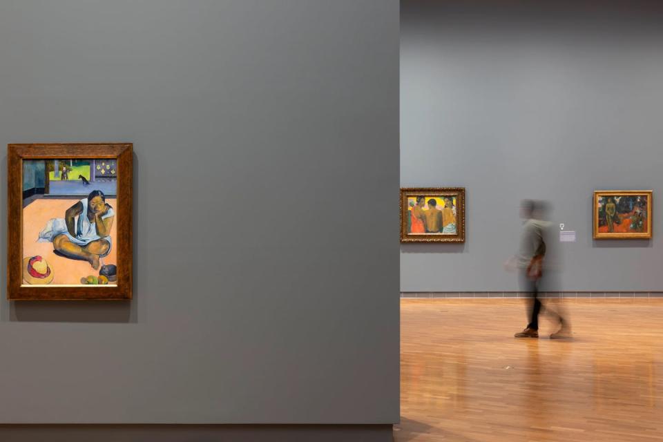 Gauguin’s World: Tōna Iho, Tōna Ao, installation view, National Gallery of Australia, Kamberri/Canberra, 2024.