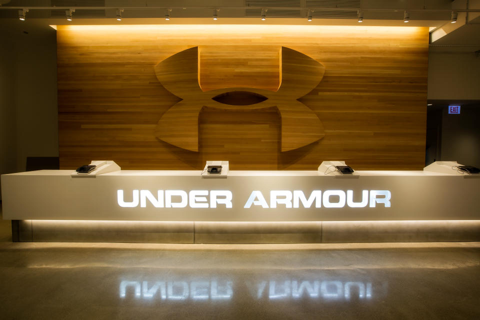 A look inside the Under Armour store in Chicago. - Credit: Courtesy of company