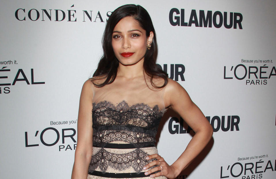 Freida Pinto thinks Hollywood casting has grown more diverse credit:Bang Showbiz