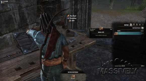 Elder Scrolls Online tailoring