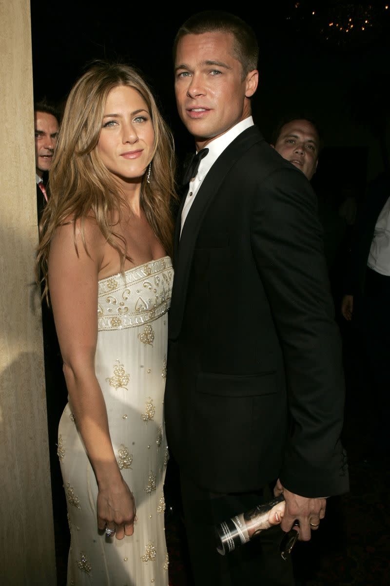 Brad Pitt and Jennifer Aniston