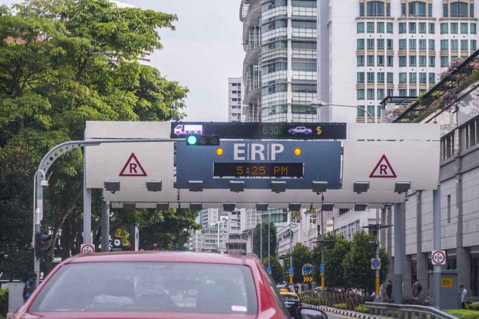 ERP at two gantries at CTE and KPE (ECP) to increase $1 during morning from 6 May