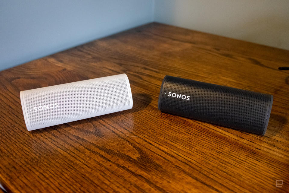 <p>Sonos Roam portable speaker</p>
