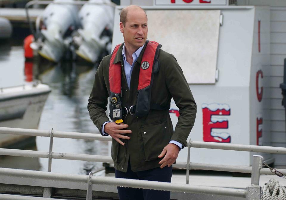 <p>Peter Byrne/PA Wire via ZUMA Press</p> Prince William visits New York City on Sept. 18, 2023