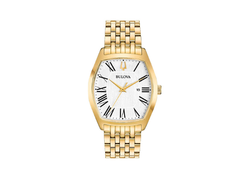 Bulova Women’s 97M116 Gold Tone Quartz Movement Dress Watch. (Photo: Amazon)