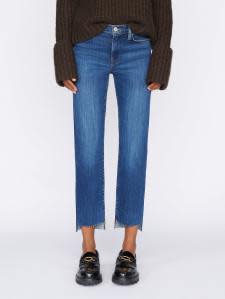 straight-leg jeans