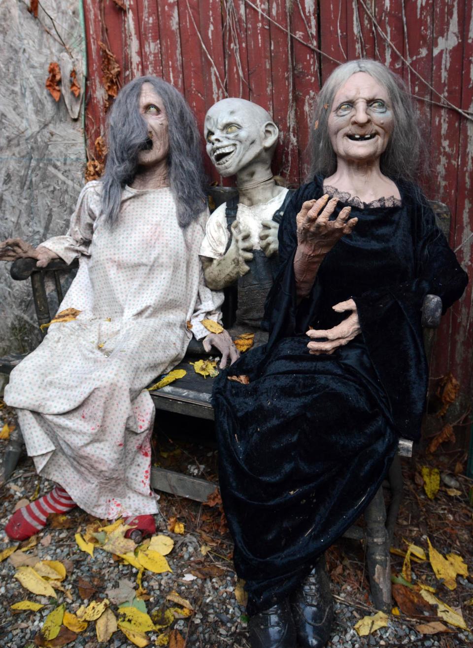 Haunted house Dark Manor in Sprague is open for the Halloween season this year.