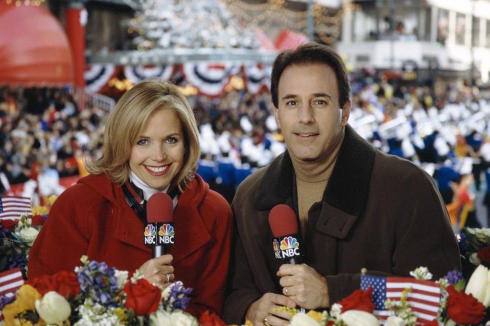 Katie Couric and Matt Lauer