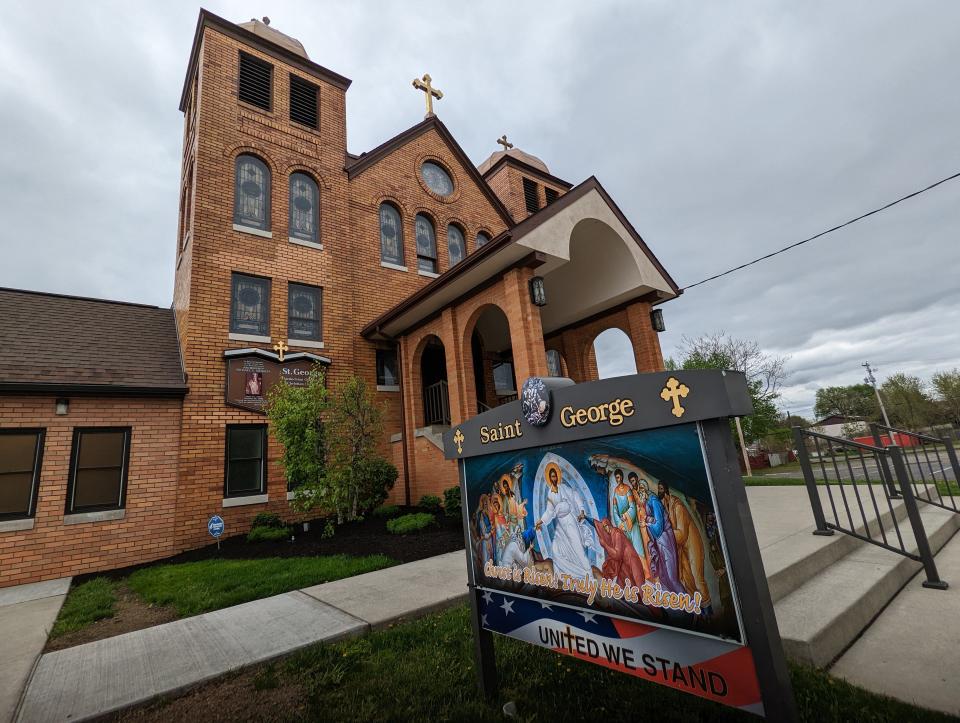 St. George Antiochian Church at 1118 Cherry Ave. NE in Canton celebrates its centennial this weekend.