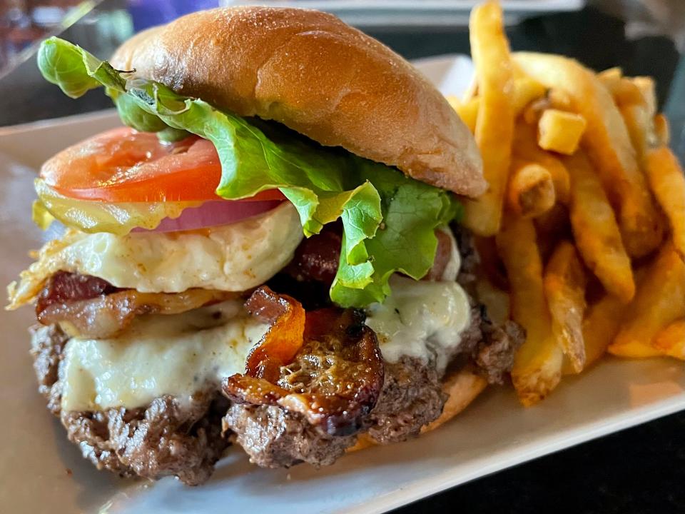 The Brunch Burger from Lost Lagoon.