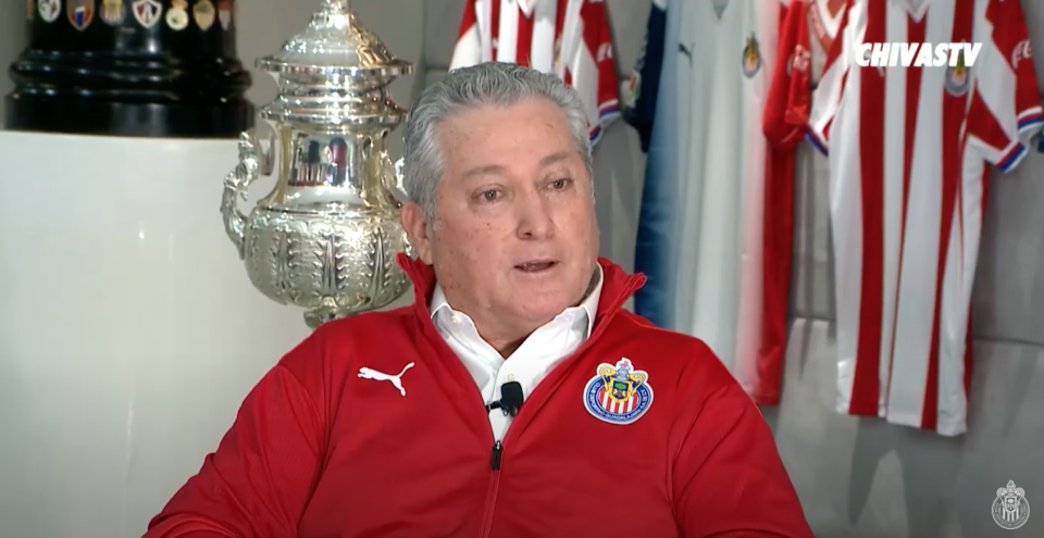 Vucetich llega a Chivas. / Foto: Captura de pantalla ChivasTV