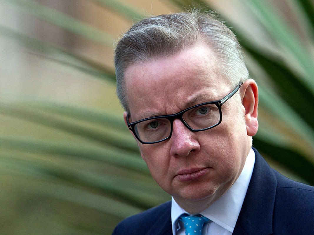 Michael Gove unhappy