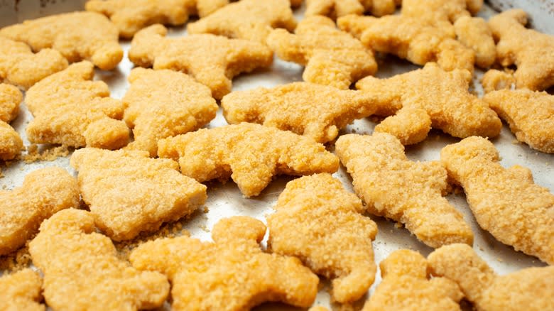 dino chicken nuggets