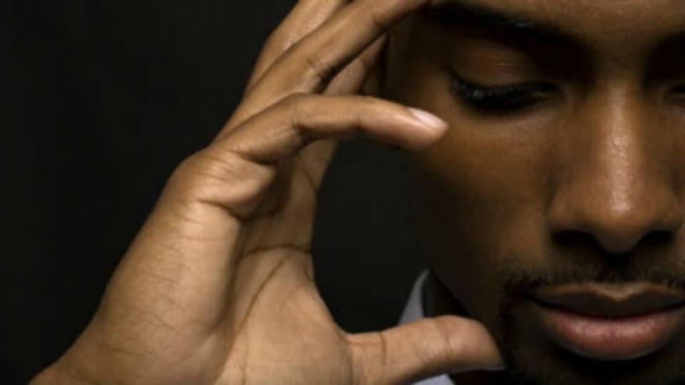 It is also important that Black men recognize and acknowledge mental health struggles. (Photo credit: Getty)