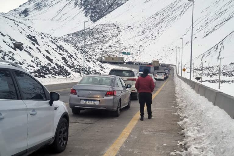 Gran afluencia en el cruce a Chile desde Mendoza en en mayo pasado