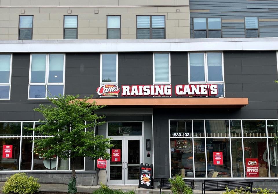 Raising Cane's is opening a new location on Cumberland Avenue on May 5, 2024.