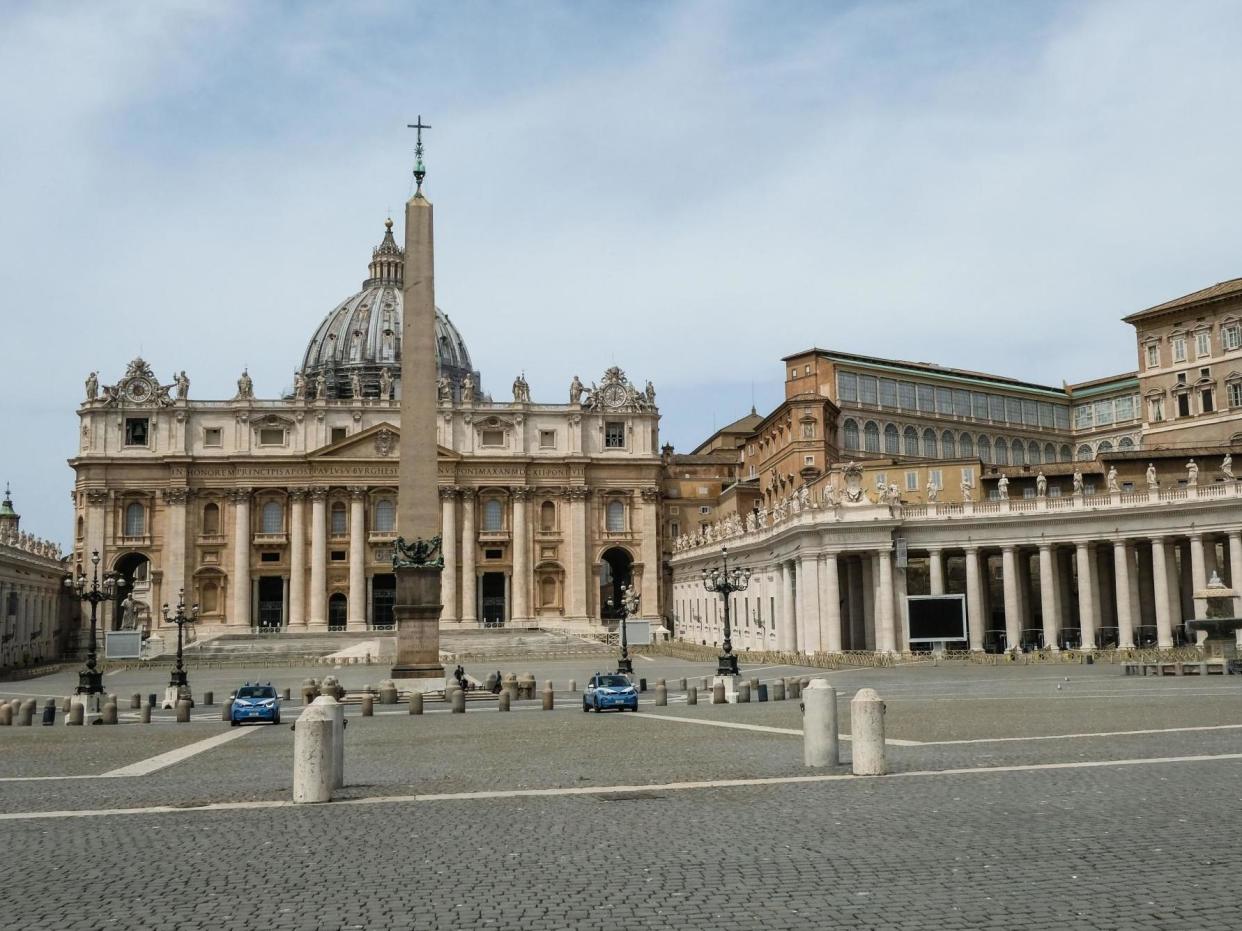 Vatican police have arrested a man in relation with a property deal in London's Chelsea district: Andreas Solaro/AFP via Getty Images