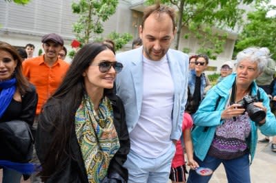 Demi Moore Daniel Humm Split