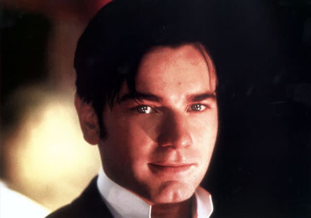 <p>Mary Evans/Ronald Grant/Everett</p> Ewan McGregor as Christian in "Moulin Rouge."