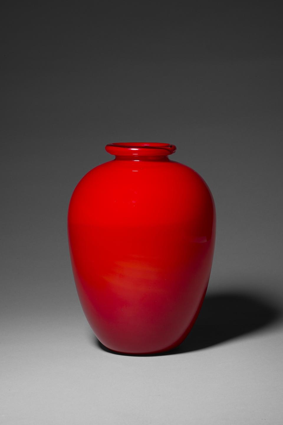 Carlo Scarpa Rare Laccato Vase (1940)