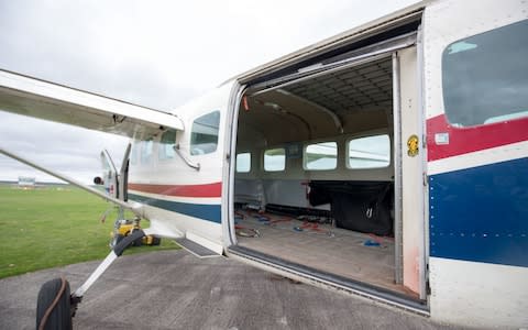 Emile Cilliers tampered with his wife's parachute at Netheravon Airfield in Wiltshire - Credit: Steve Parsons/PA