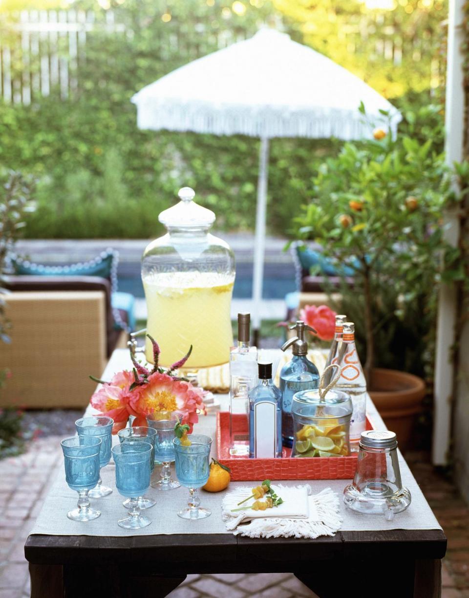 patio decor ideas bar