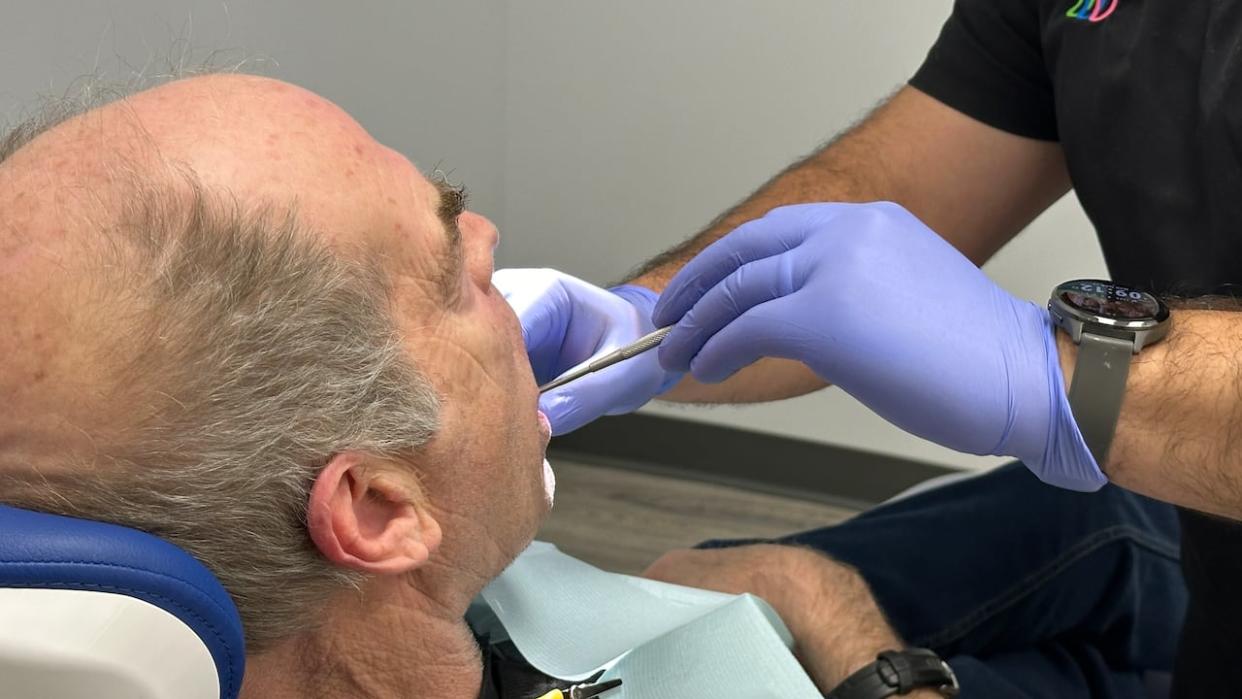 Canada's national dental care plan begins on Wednesday and many eligible New Brunswick seniors still have questions.  (Pierre-Paul Couture/CBC - image credit)