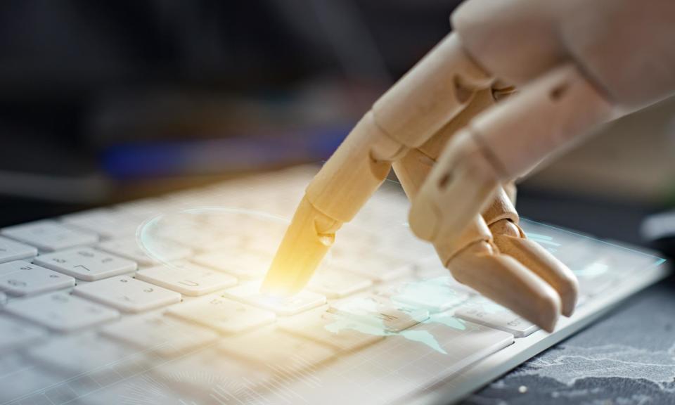 <span>Tony Prescott, professor of cognitive robotics at the University of Sheffield, believes AI could support people hone social skills.</span><span>Photograph: Asawin_Klabma/Getty Images/iStockphoto</span>