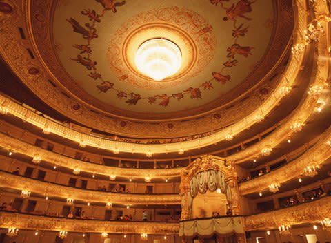 St Petersburg's legendary Mariinsky Theatre - Credit: Getty