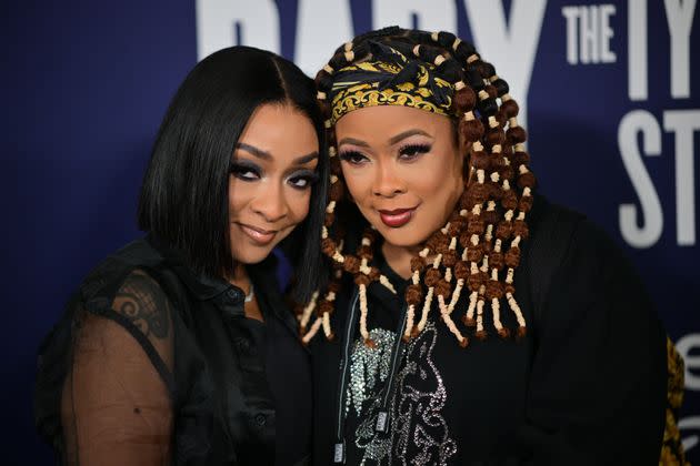 Judy and Da Brat attend a screening of 