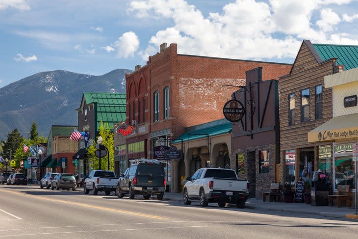 Downtown Red Lodge, Montana