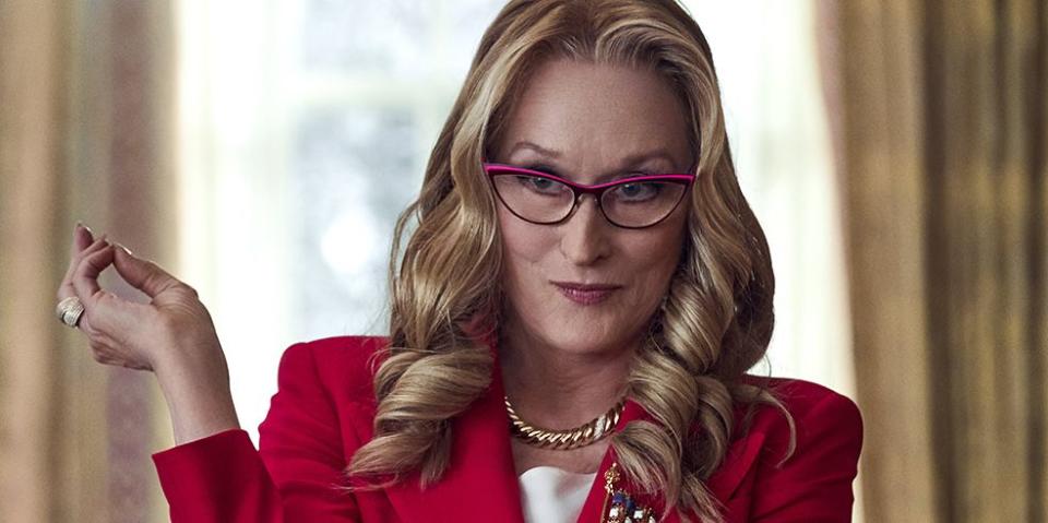 Meryl Streep en No miren arriba (2021), Netflix.