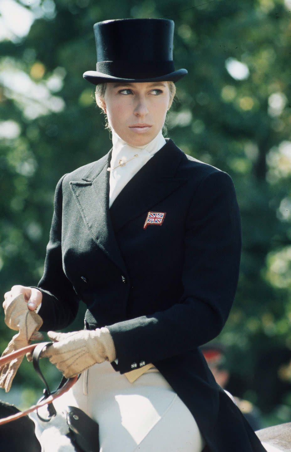 1) Princess Anne is an accomplished equestrian.