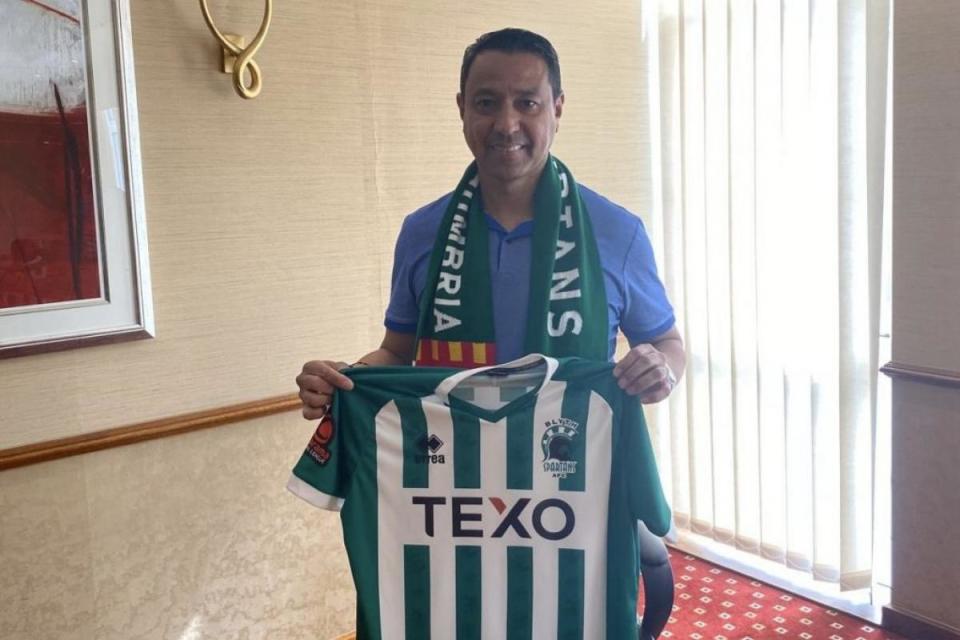 Nolberto Solano has been appointed as the new boss of Blyth Spartans <i>(Image: Blyth Spartans FC)</i>