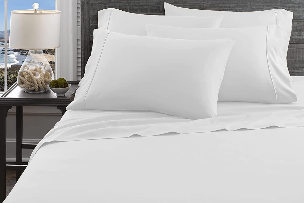 Danjor Linens Full Size Bed Sheets Set - 1800 Series 6 Piece Bedding Sheet