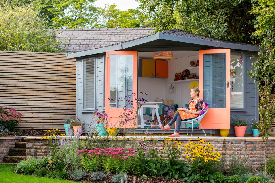 15. WORK FROM HOME? WORK FROM YOUR SHE SHED INSTEAD