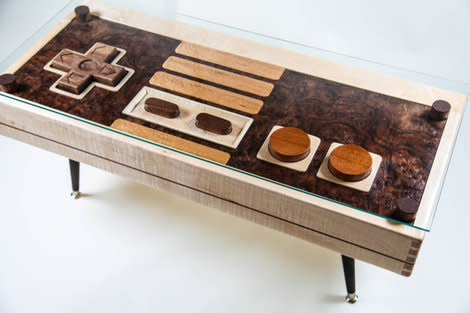 Nintendo Controller Coffee Table