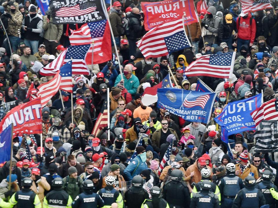 Attack on US Capitol on January 6 by pro-Trump mob