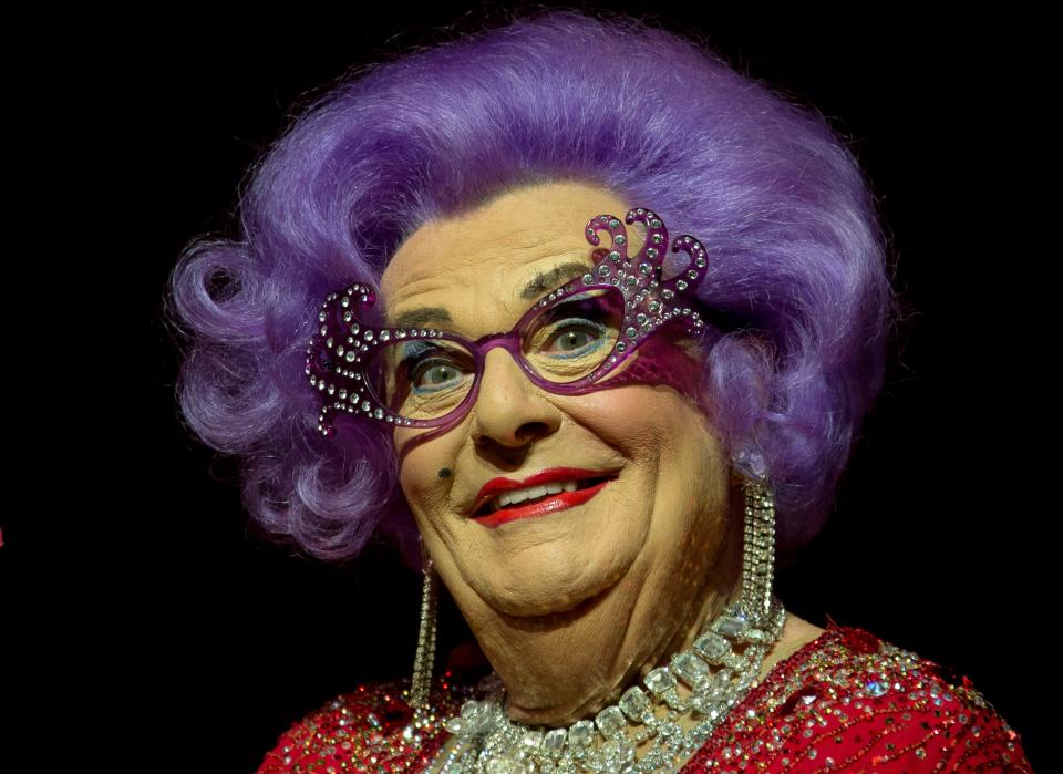 Tony Award-winning comedian Barry Humphries, internationally renowned for his garish stage persona Dame Edna Everage, a condescending and imperfectly-veiled snob whose evolving character has delighted audiences over seven decades, died on April 22, 2023.