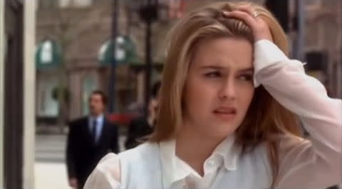 alicia silverstone in 'clueless'