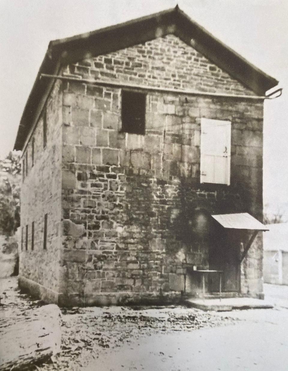 In 1930, the Schoharie County Jail was a separate building behind the county courthouse.