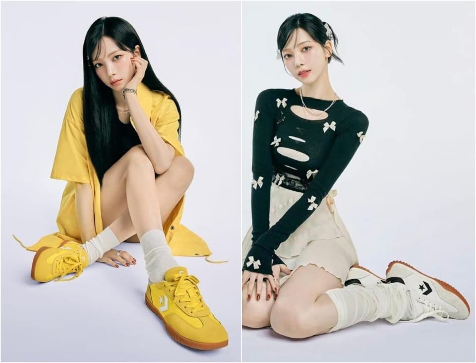 由韓國大勢女團aespa成員Karina強勢加持，Converse Run Star大受韓國女生喜愛！(Converse)