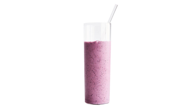 Blueberry-Banana Skyr Smoothie