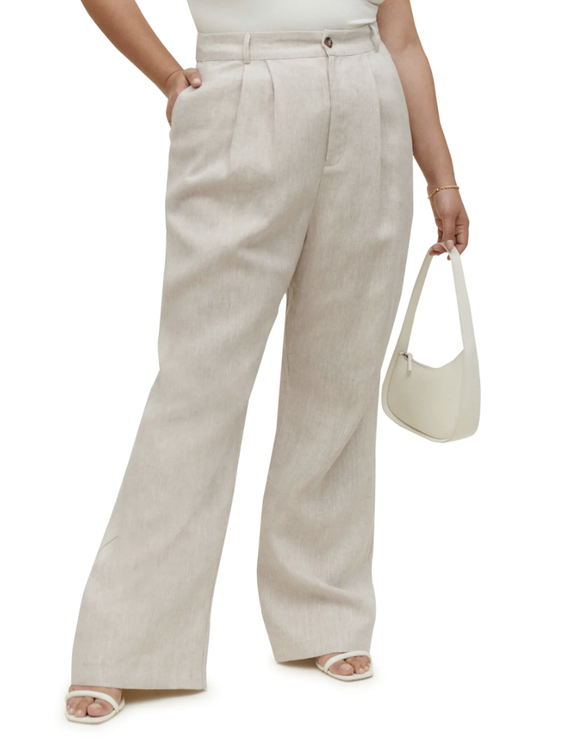 Vesta Wide Leg Linen Pants