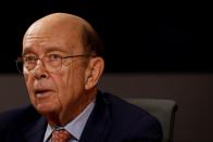 U.S. Secretary of Commerce, Wilbur Ross, speaks during an interview in New York