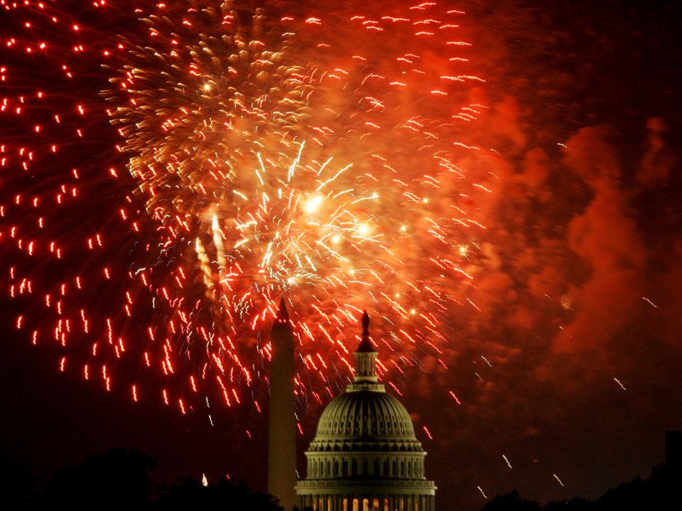 fireworks washington dc