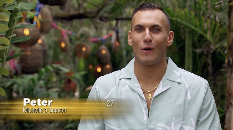 Peter from Bachelor in Paradise