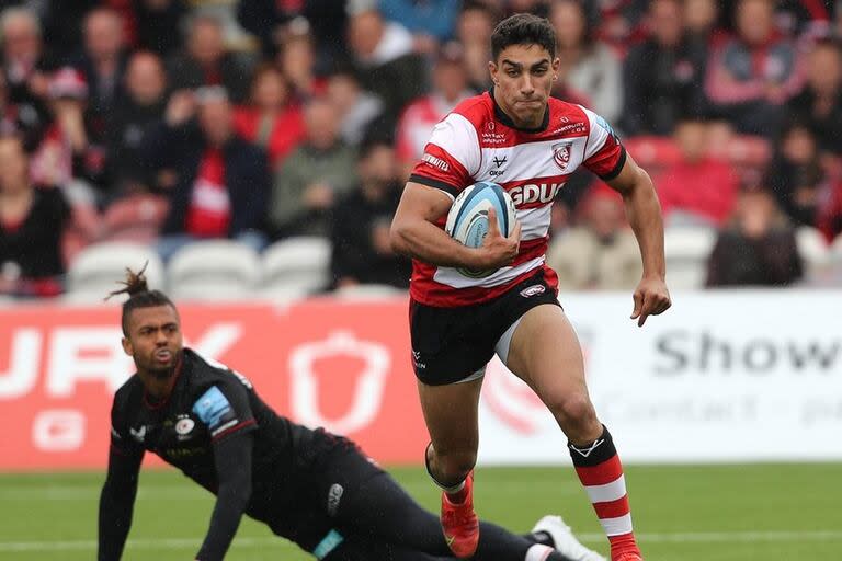 Santiago Carreras es uno de los cuatro argentinos de Gloucester, que definirá contra Sharks la Copa Challenge, el segundo trofeo del rugby continental europeo.